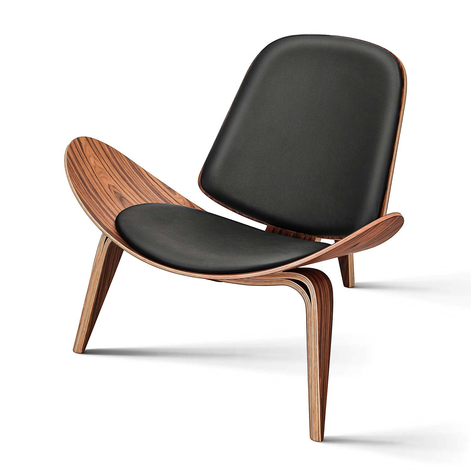 Mid Century Lounge Chair Shell Chair Homage