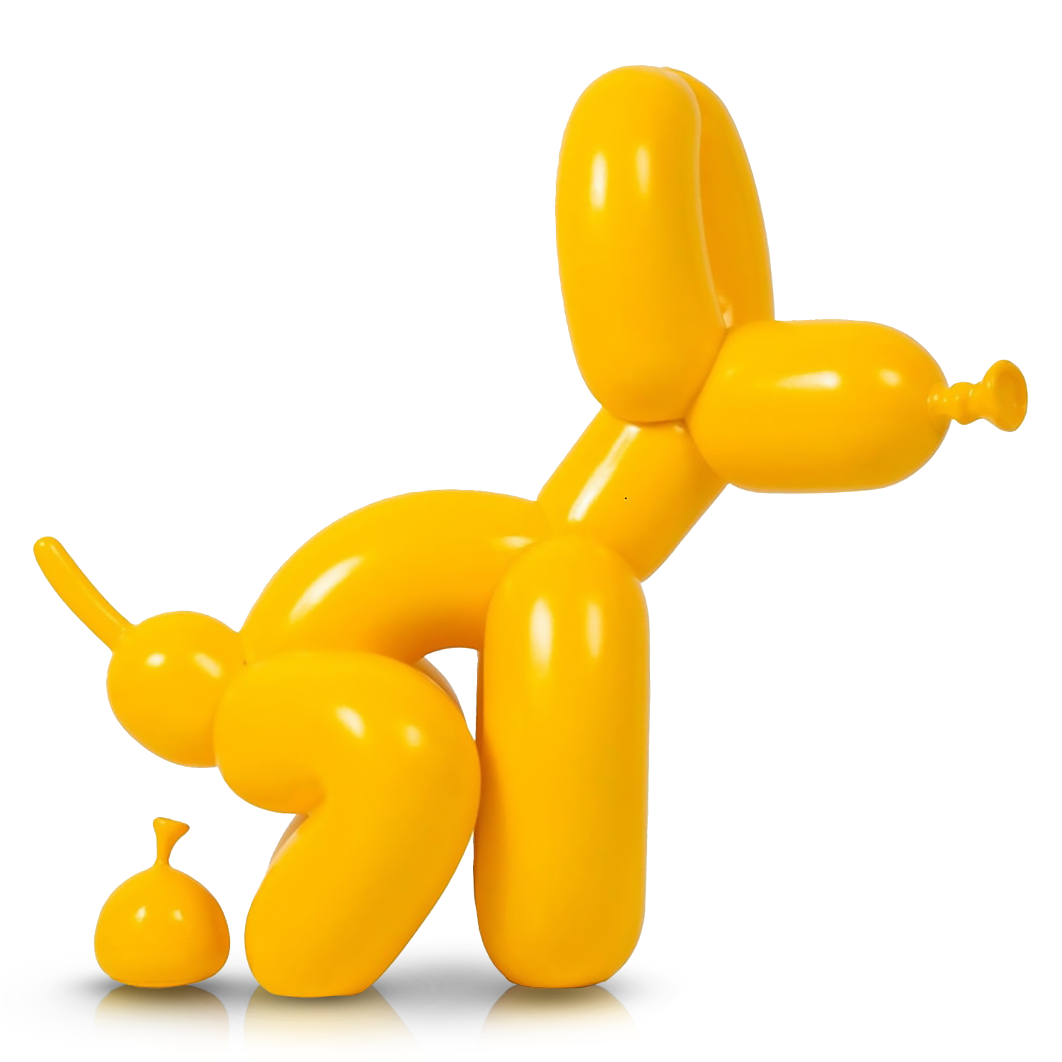Inflatus Funny Dog Modern Statue