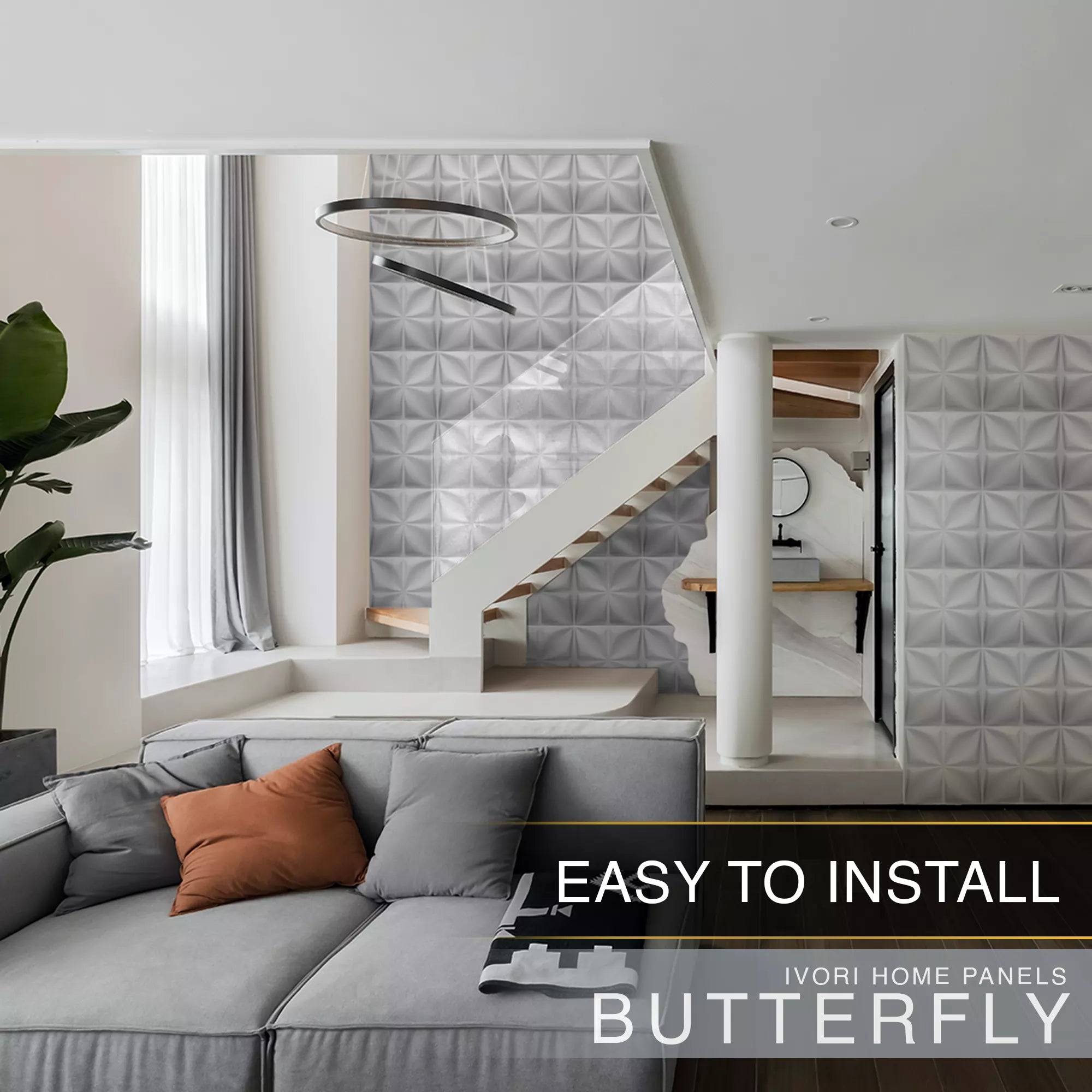 IVORI™ Butterfly Lux Wall Panel (12 pc set)