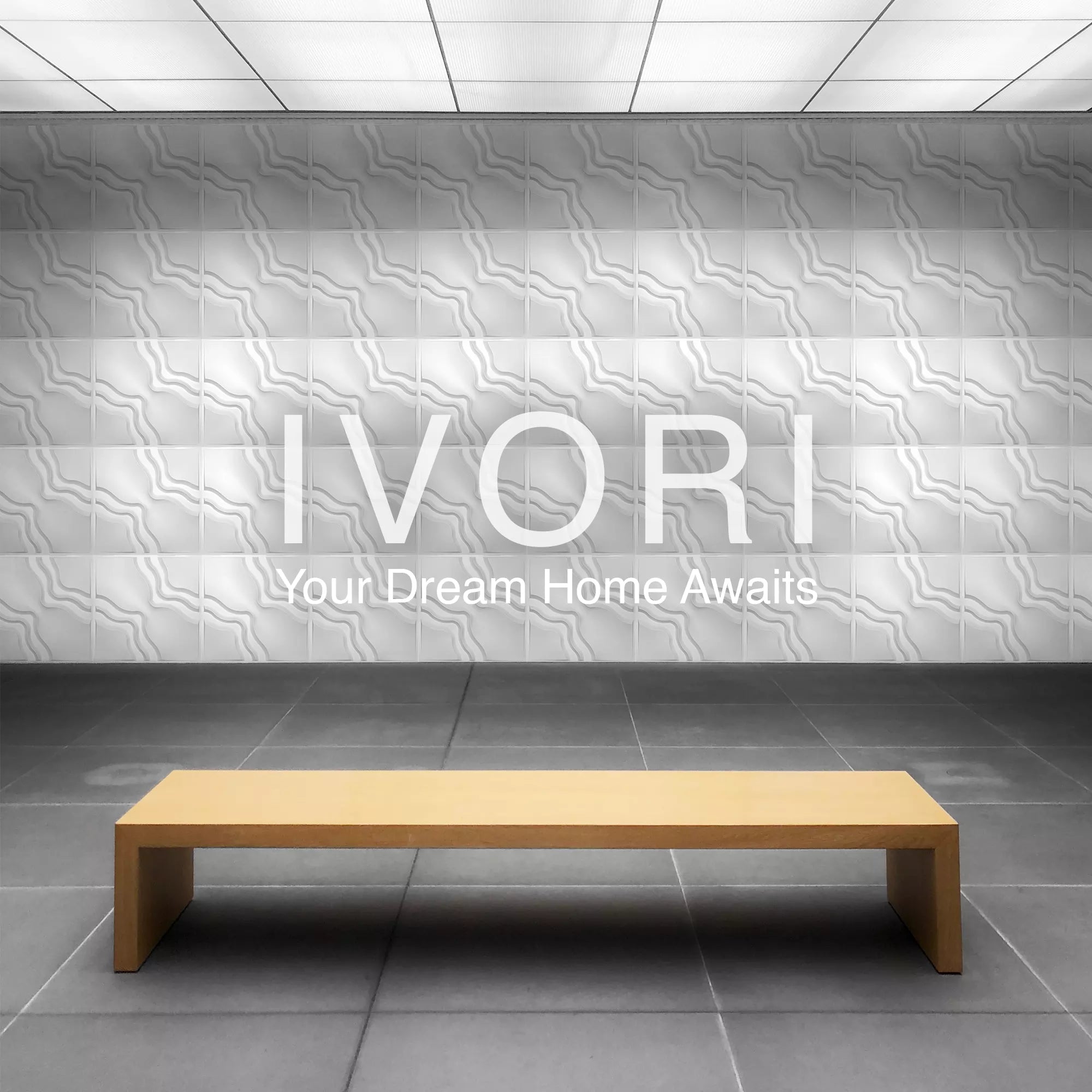 IVORI™ Zags Lux Wall Panel  (12 pc set)