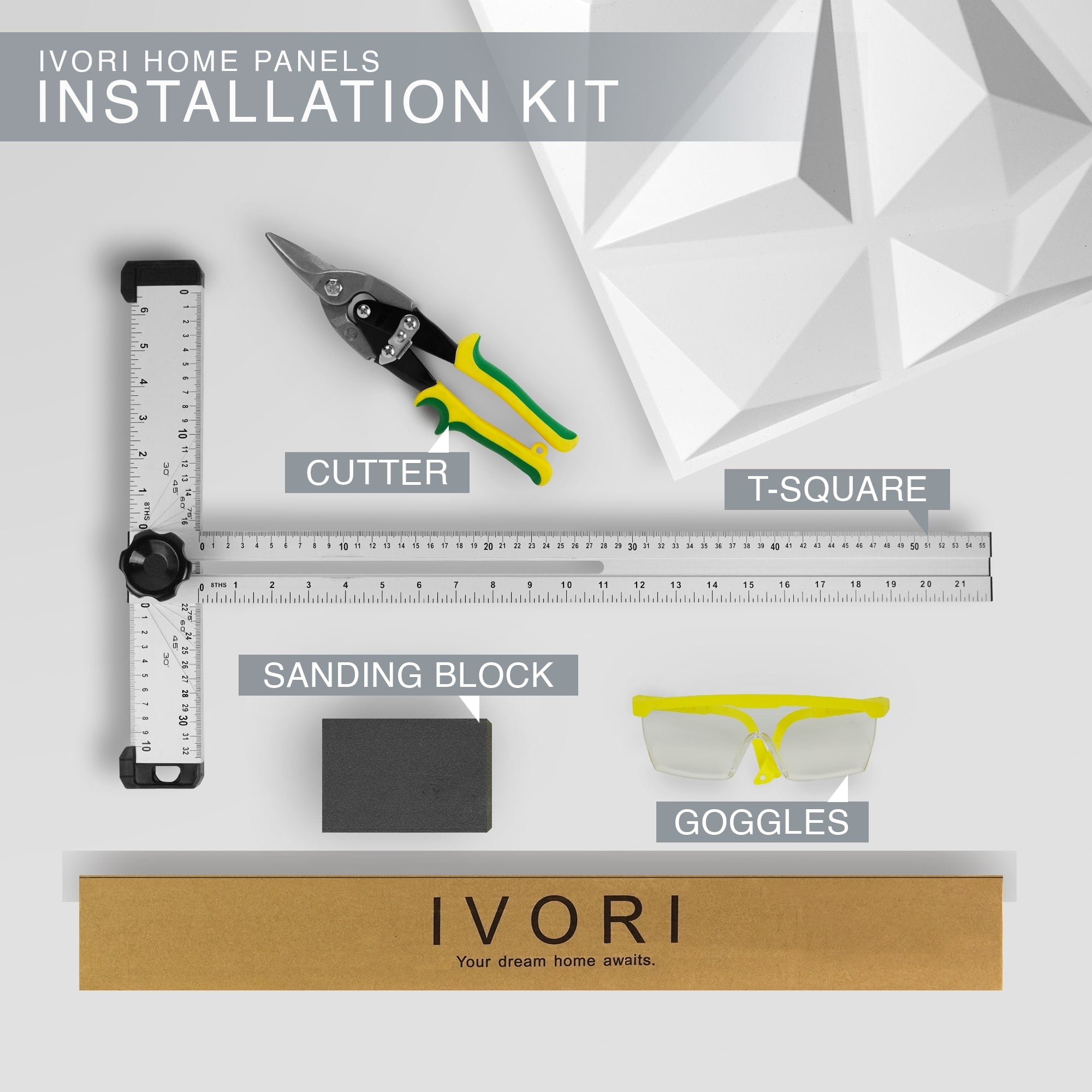 IVORI™ Installation Kit (4 pc set) - Ivori Home
